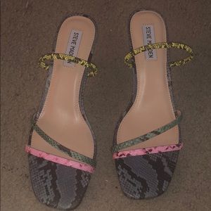 Steve Madden Loft Strappy Sandal sz 9.5 TTS